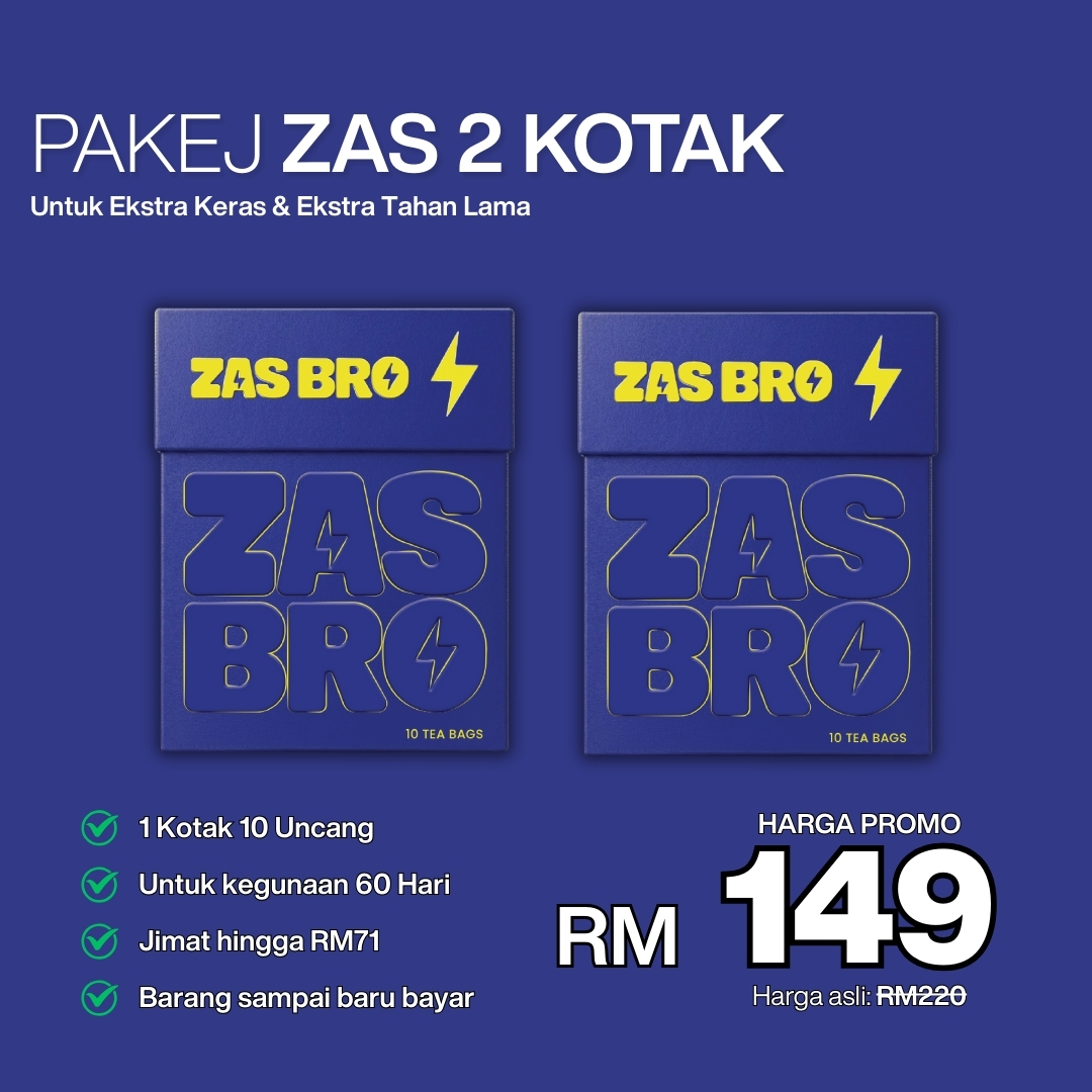 Pakej Zas 2 Kotak RM149